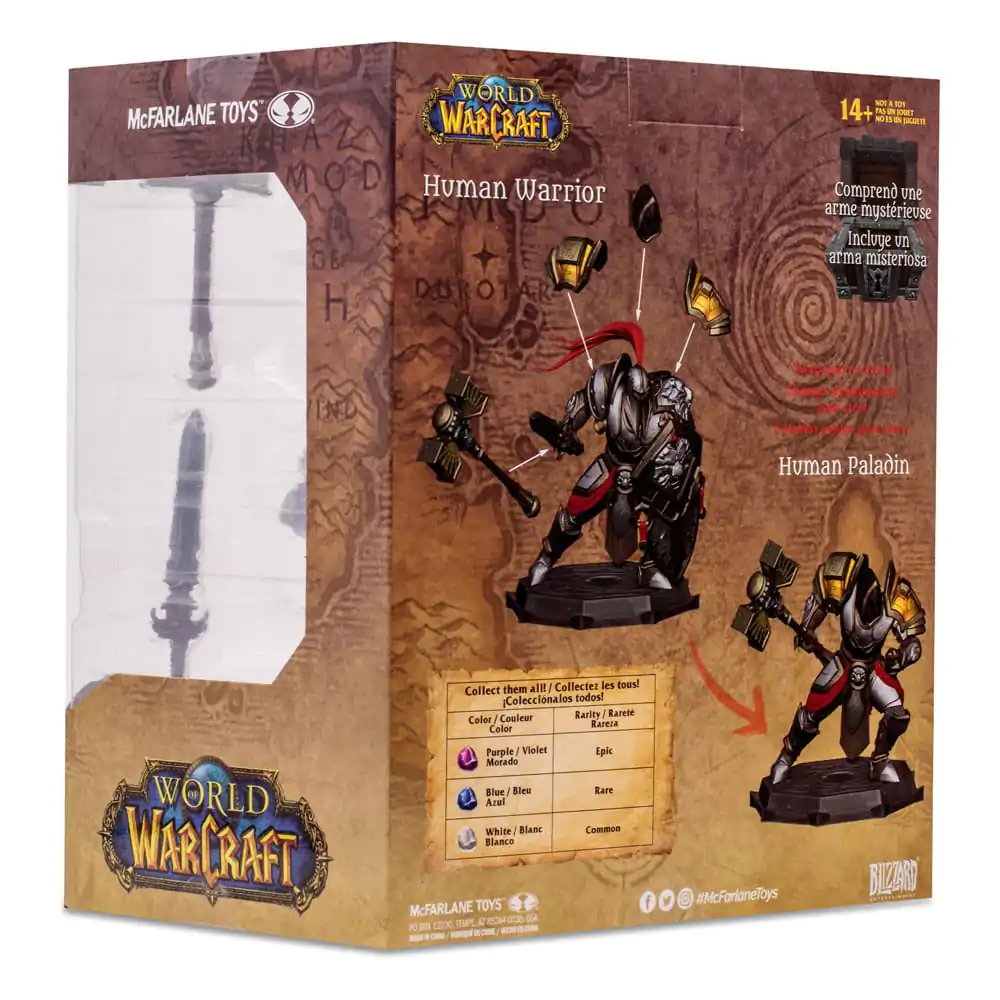 World of Warcraft akčná figúrka Human Paladin Warrior (Rare) 15 cm produktová fotografia