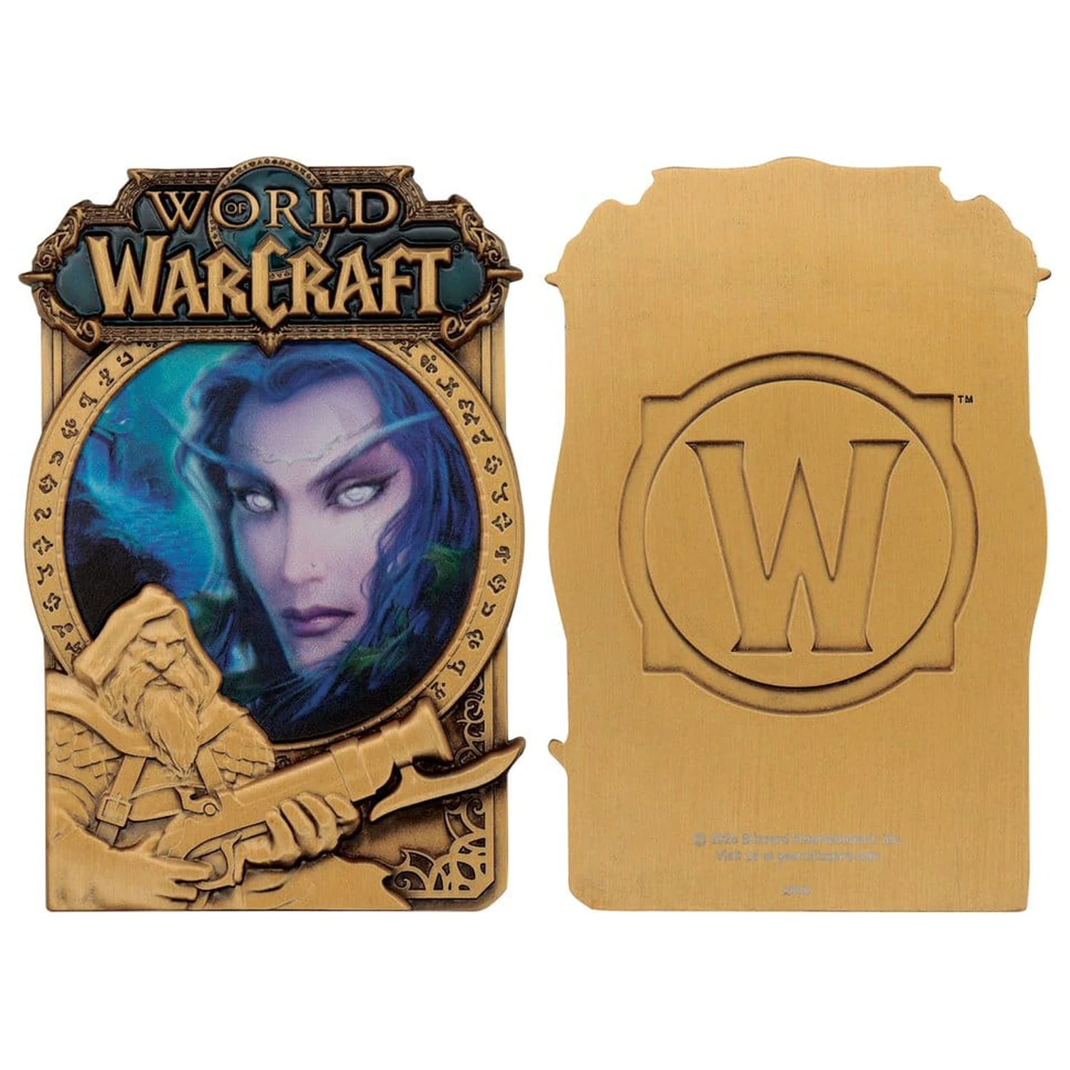 World of Warcraft kryt zliatku Limitovaná edícia produktová fotografia