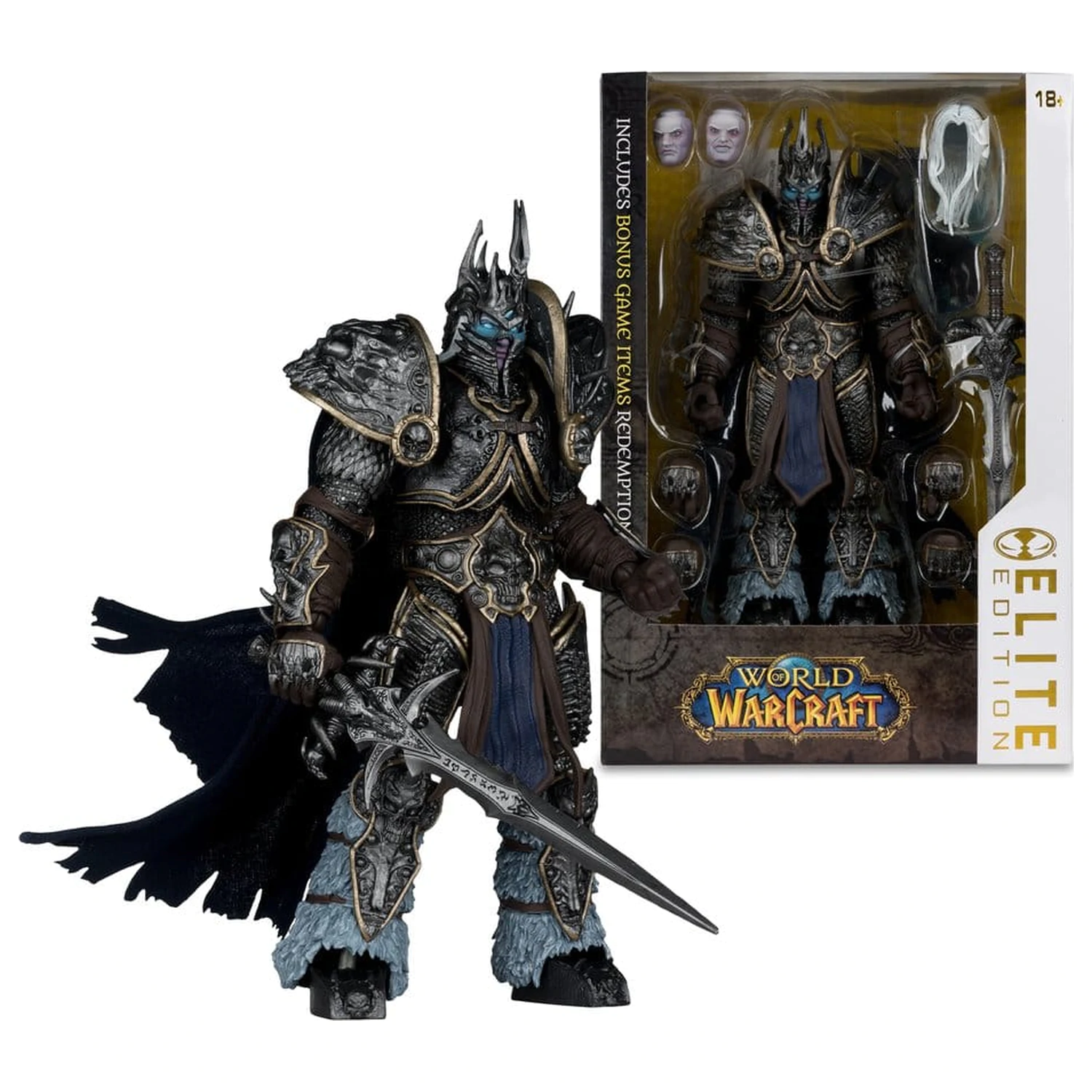 World of Warcraft McFarlane Elite Edition akčná figúrka Lich King #09 18 cm produktová fotografia
