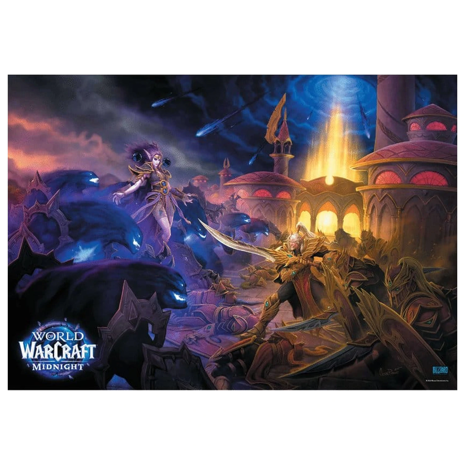World of Warcraft Puzzle Midnight Against the Void (1000 dielikov) produktová fotografia