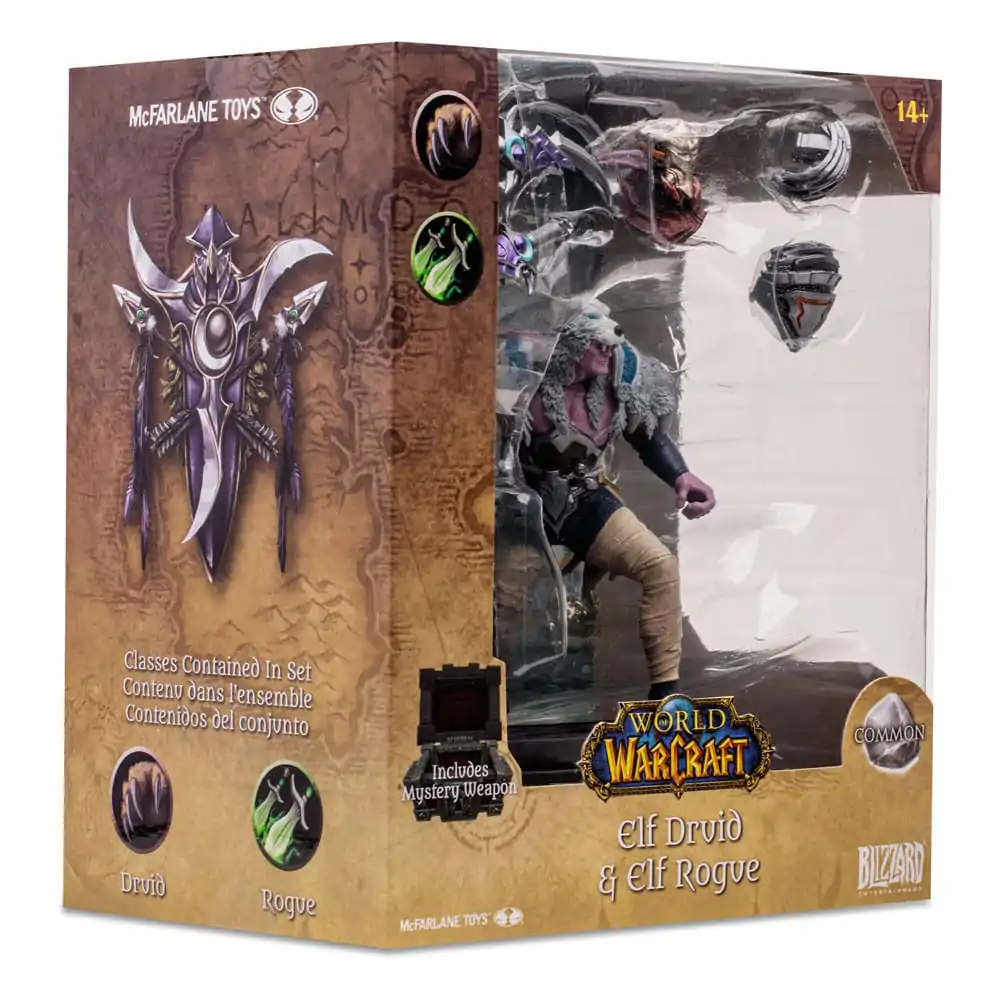 World of Warcraft akčná figúrka Night Elf: Druid / Rogue 15 cm termékfotó