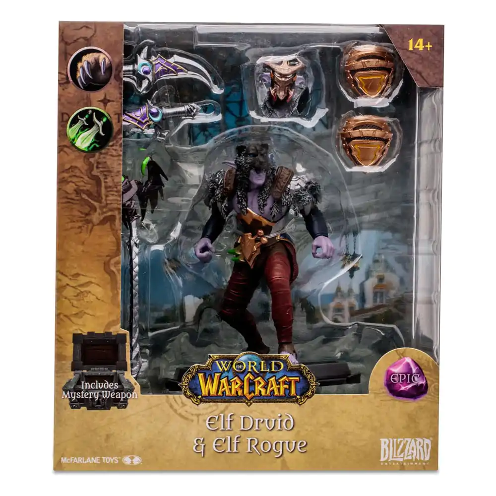 World of Warcraft akčná figúrka Troll Druid Rogue (Epic) 15 cm termékfotó