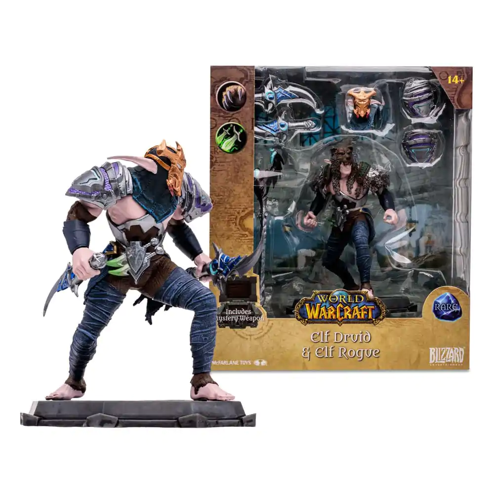 World of Warcraft Akčná figúrka Night Elf Druid Rogue (Rare) 15 cm produktová fotografia