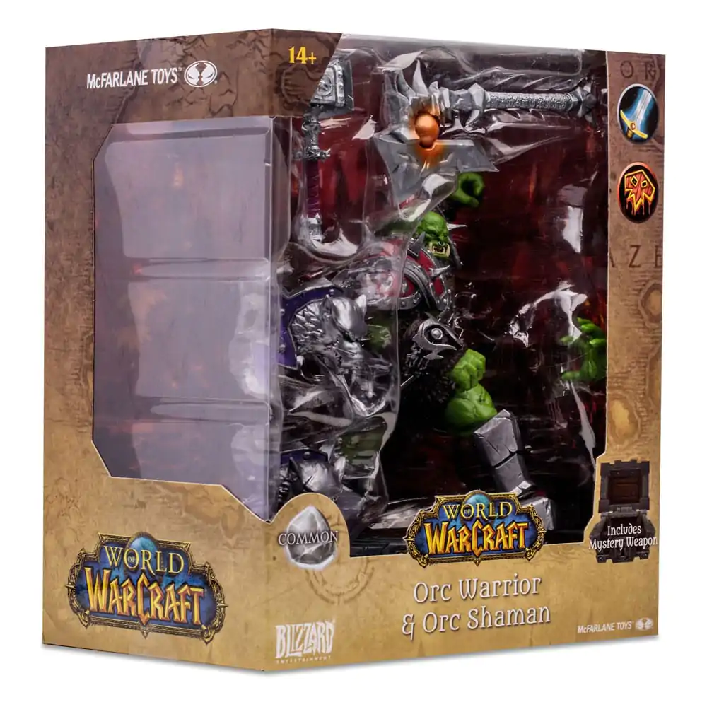 World of Warcraft Akčná Figúrka Orc: Shaman / Warrior 15 cm produktová fotografia