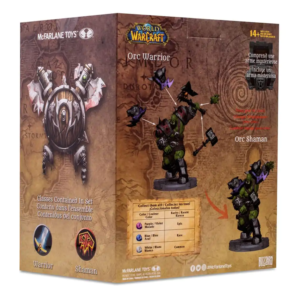 World of Warcraft Akčná Figúrka Orc: Shaman / Warrior 15 cm produktová fotografia