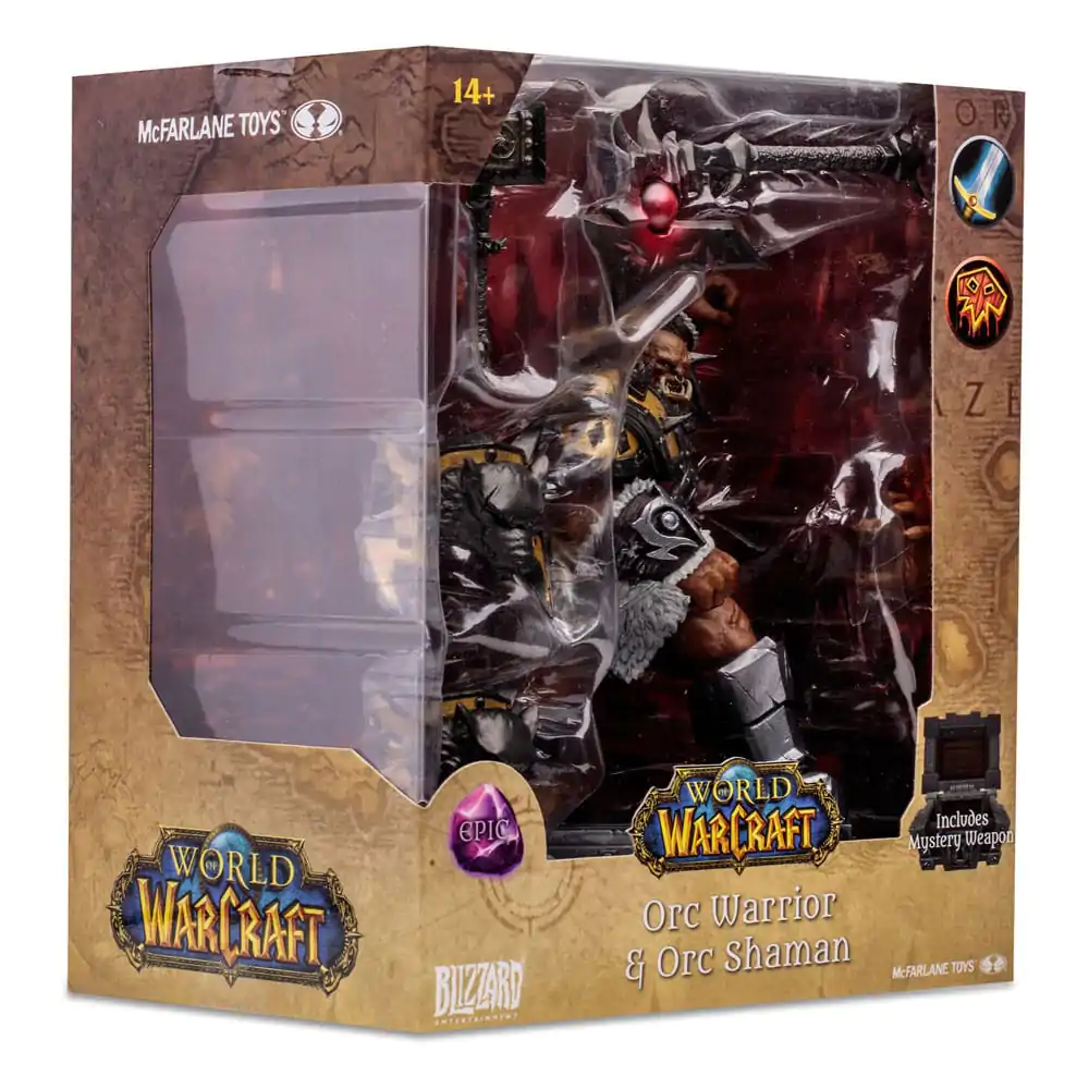 Akčná figúrka World of Warcraft Orc Shaman Warrior (Epic) 15 cm produktová fotografia
