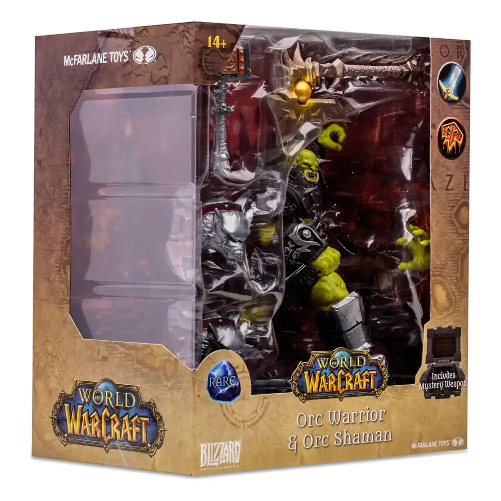 World of Warcraft akčná figúrka Orc Shaman Warrior (Rare) 15 cm produktová fotografia
