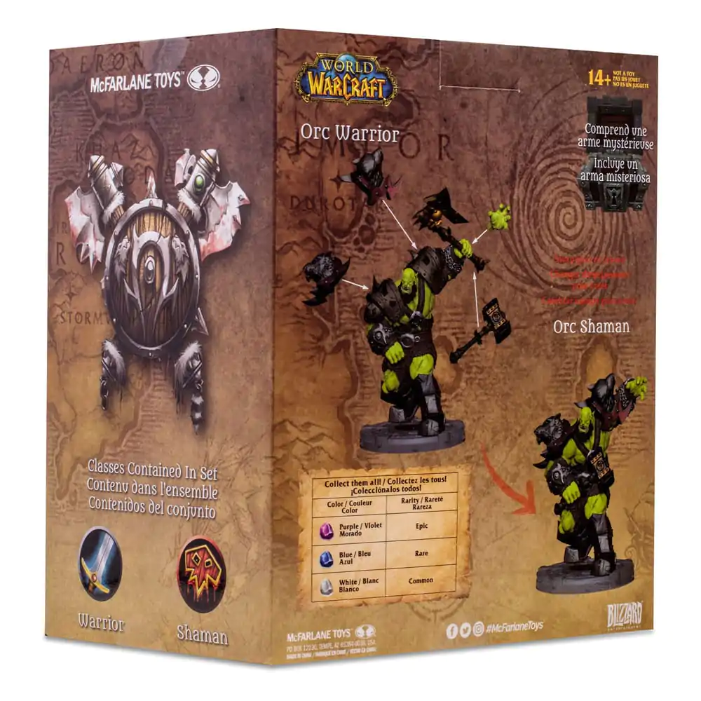 World of Warcraft akčná figúrka Orc Shaman Warrior (Rare) 15 cm produktová fotografia