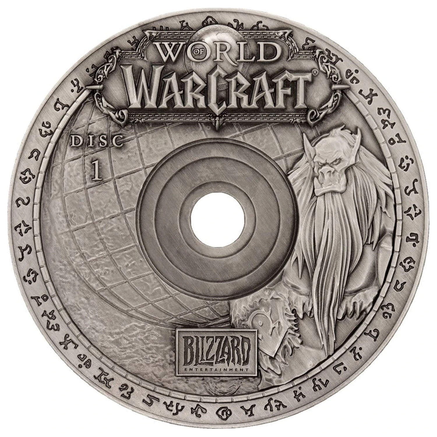 World of Warcraft Replika CD-ROM limitovaná edícia 11 cm produktová fotografia