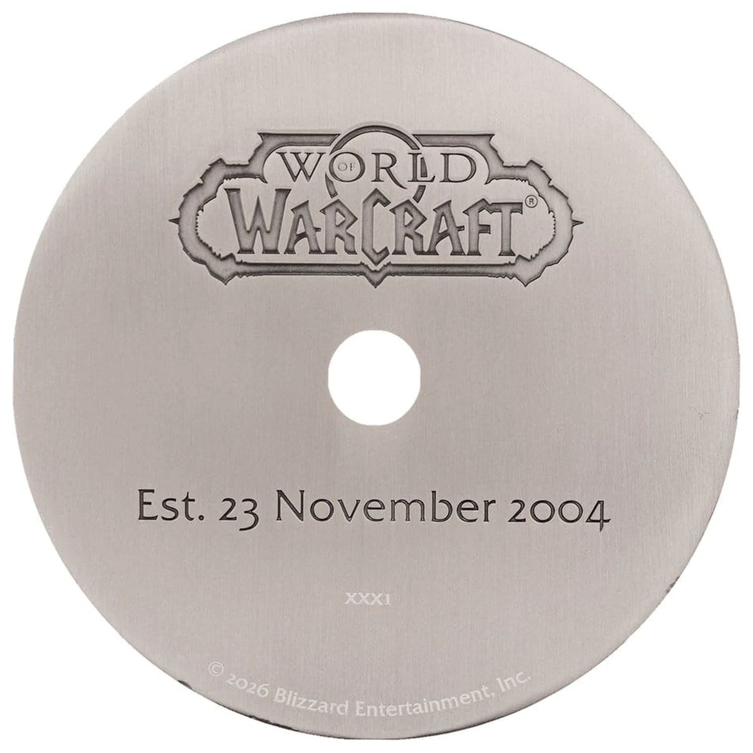World of Warcraft Replika CD-ROM limitovaná edícia 11 cm produktová fotografia