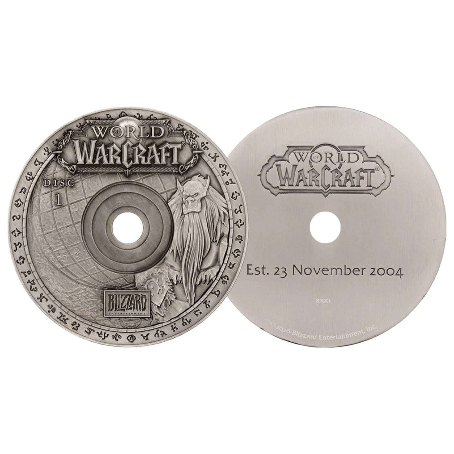 World of Warcraft Replika CD-ROM limitovaná edícia 11 cm produktová fotografia