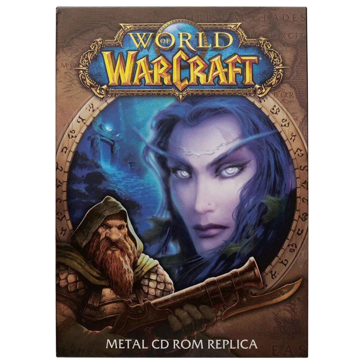 World of Warcraft Replika CD-ROM limitovaná edícia 11 cm produktová fotografia