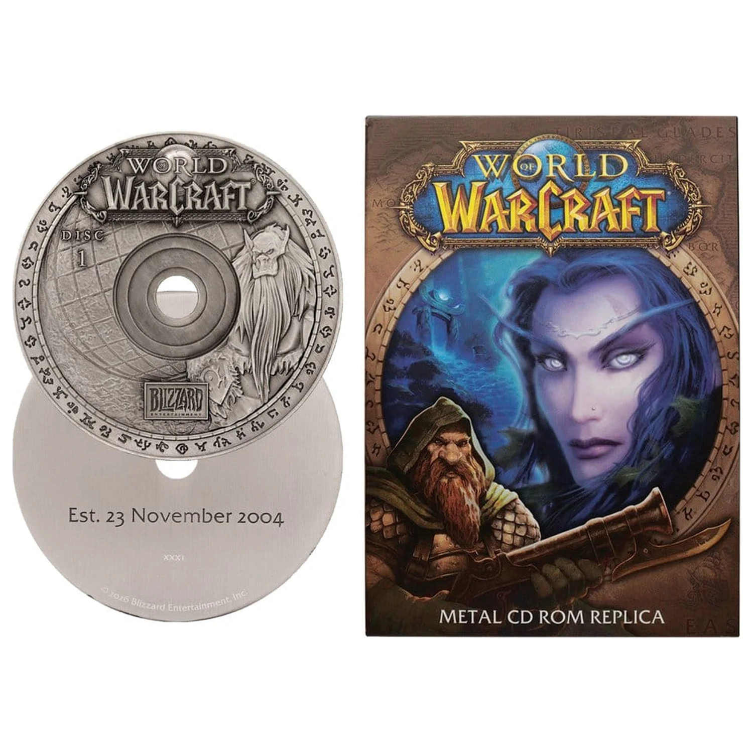 World of Warcraft Replika CD-ROM limitovaná edícia 11 cm produktová fotografia