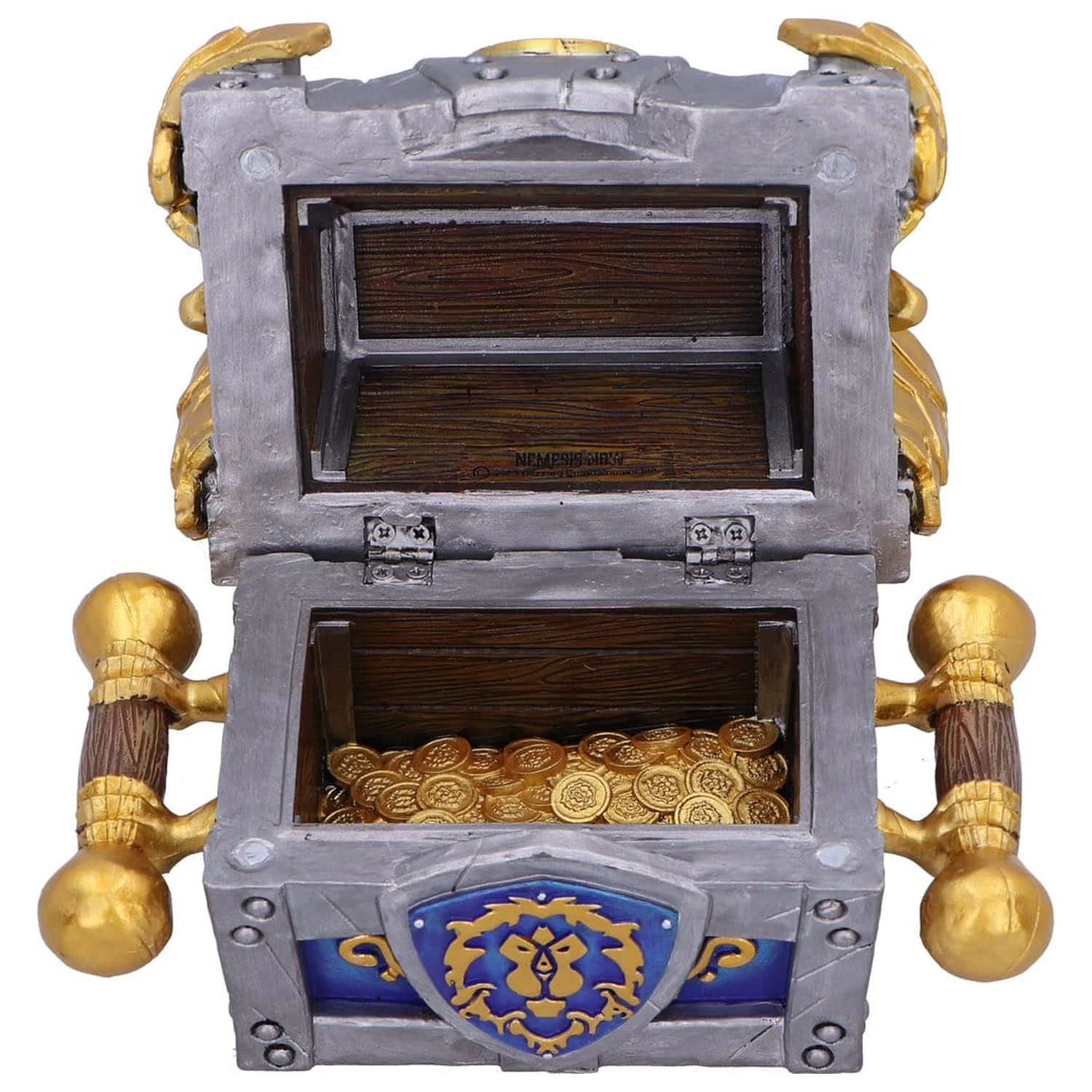 World of Warcraft úložný box truhlica s pokladom Alliance War 11 cm produktová fotografia