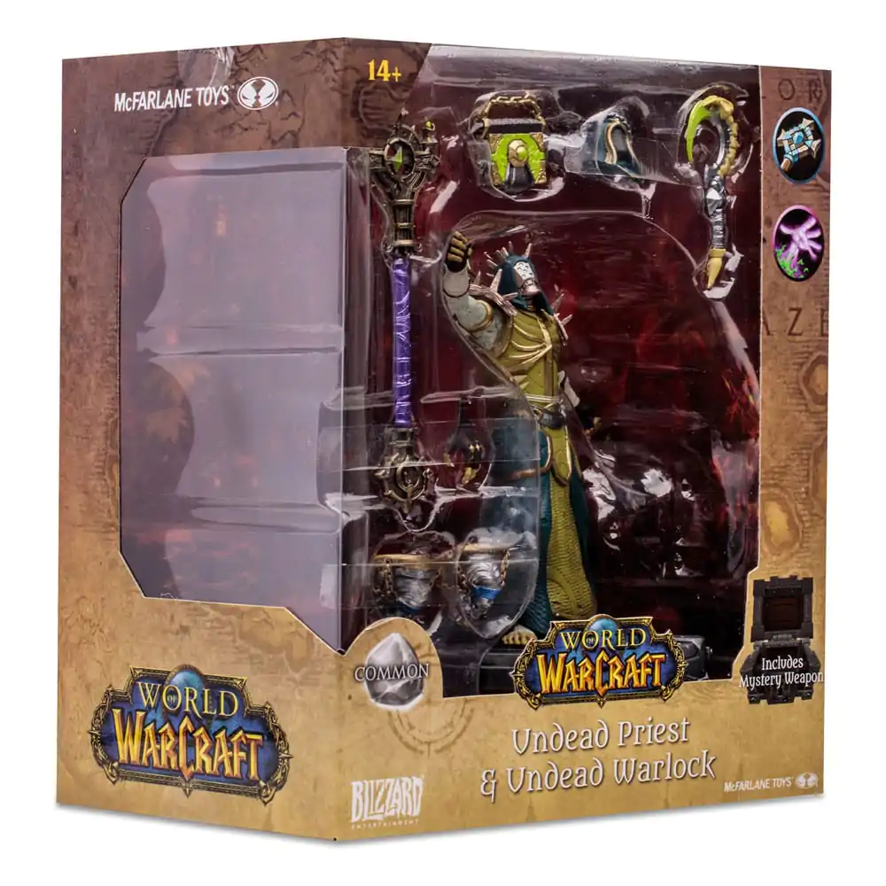 World of Warcraft Akčná figúrka Nemrtvý: Kňaz / Warlock 15 cm termékfotó