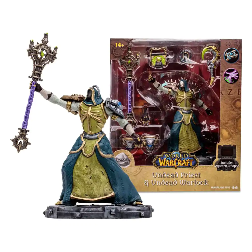 World of Warcraft Akčná figúrka Nemrtvý: Kňaz / Warlock 15 cm termékfotó