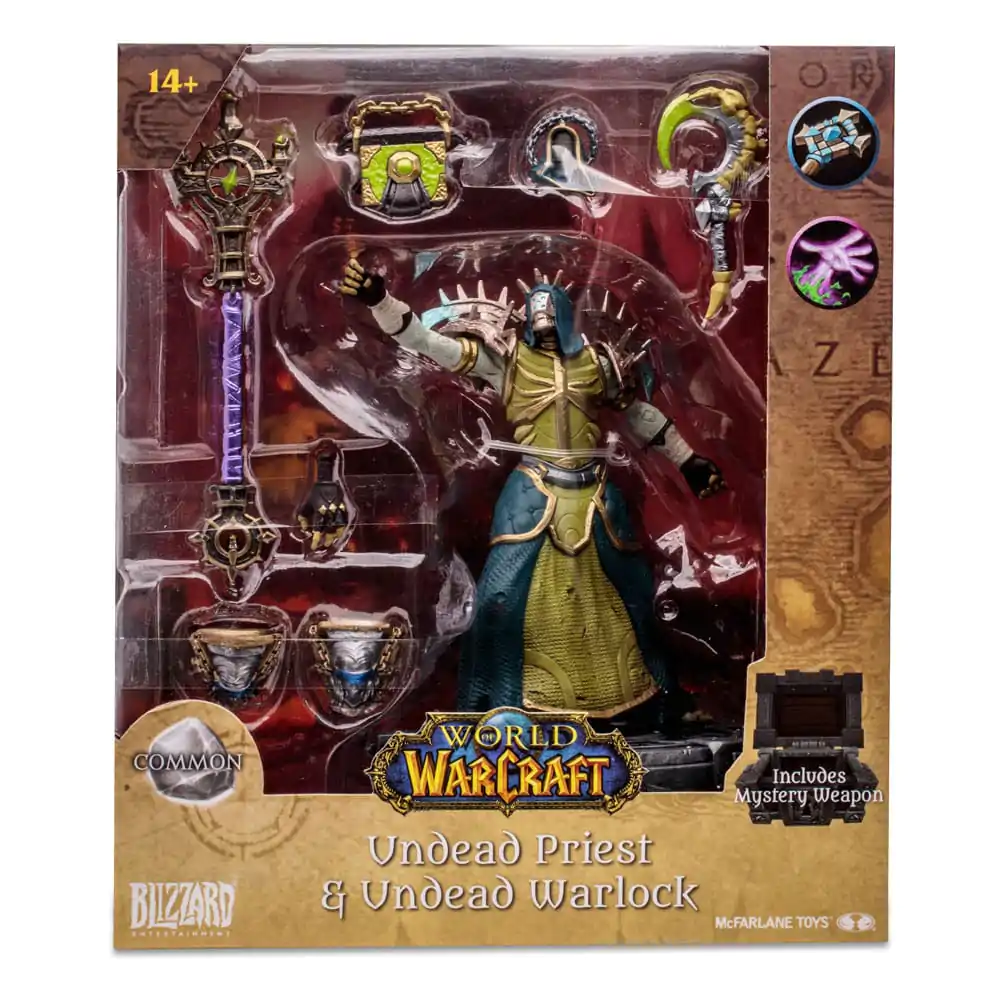 World of Warcraft Akčná figúrka Nemrtvý: Kňaz / Warlock 15 cm termékfotó