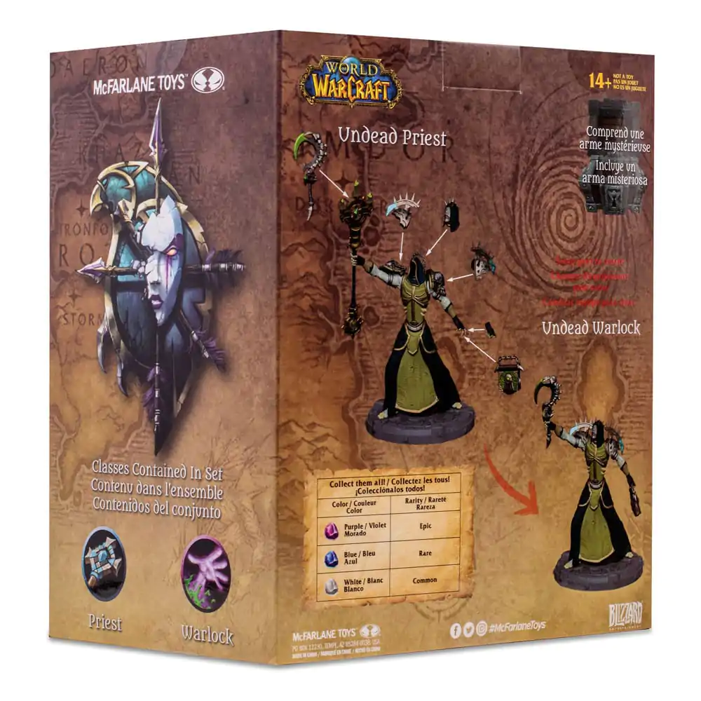 World of Warcraft Akčná figúrka Nemrtvý: Kňaz / Warlock 15 cm termékfotó