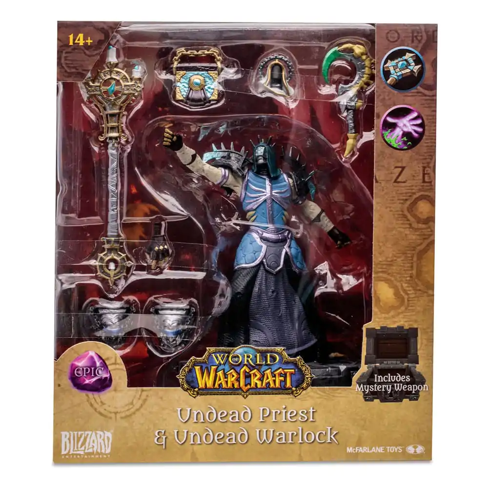 World of Warcraft akčná figúrka Undead Priest Warlock (Epic) 15 cm produktová fotografia