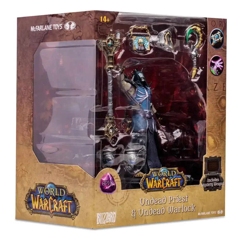 World of Warcraft akčná figúrka Undead Priest Warlock (Epic) 15 cm produktová fotografia