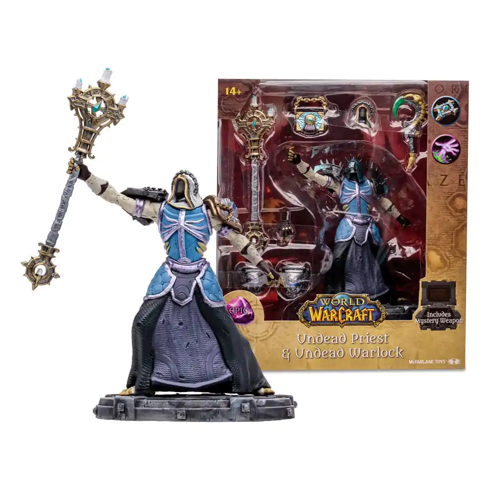 World of Warcraft akčná figúrka Undead Priest Warlock (Epic) 15 cm produktová fotografia