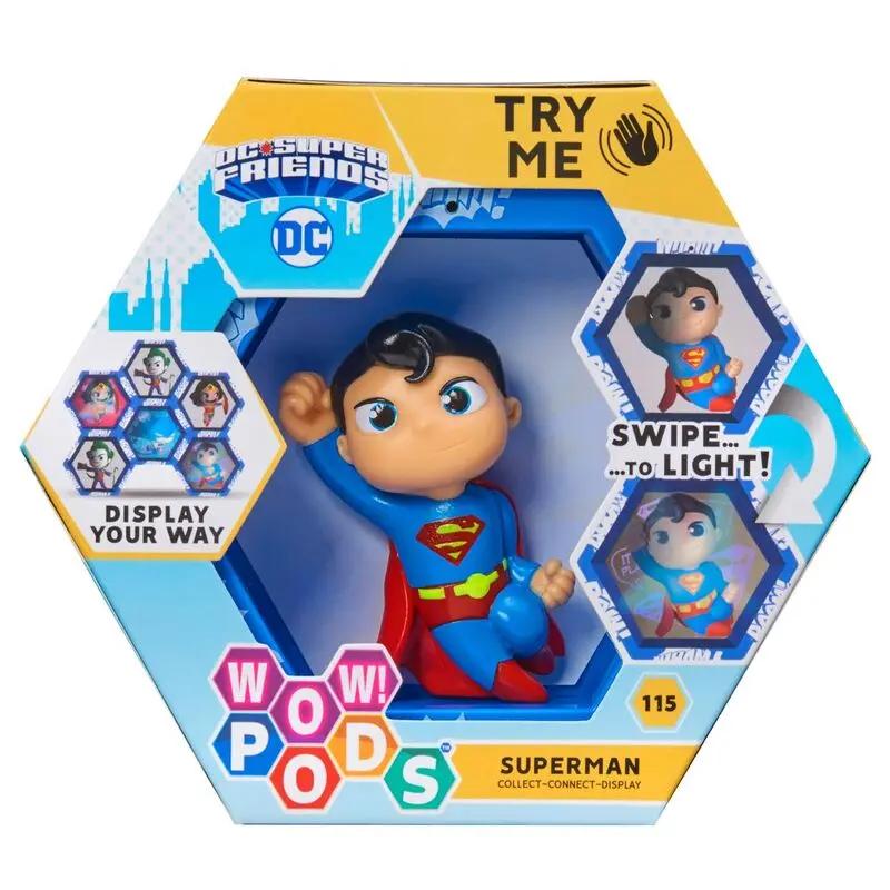 WOW! POD DC Comics Superman LED figúrka termékfotó