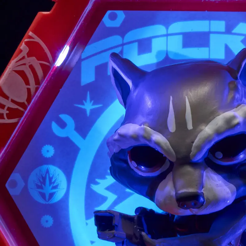 WOW! POD Marvel Rocket Raccoon led figúrka produktová fotografia