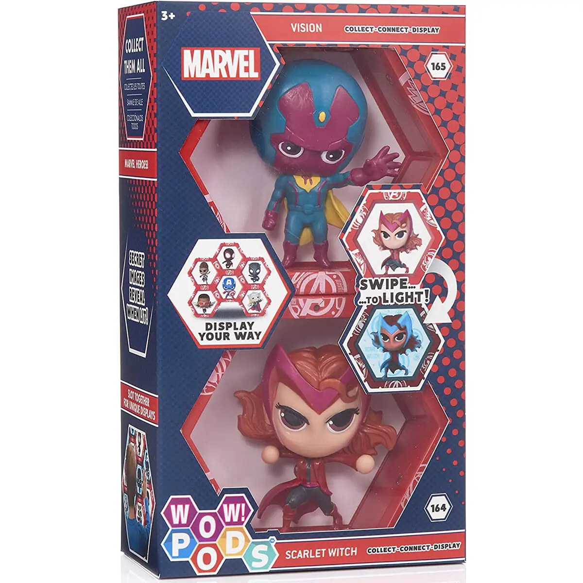 WOW! POD Marvel Vision + Scarlet sada figúrok LED termékfotó