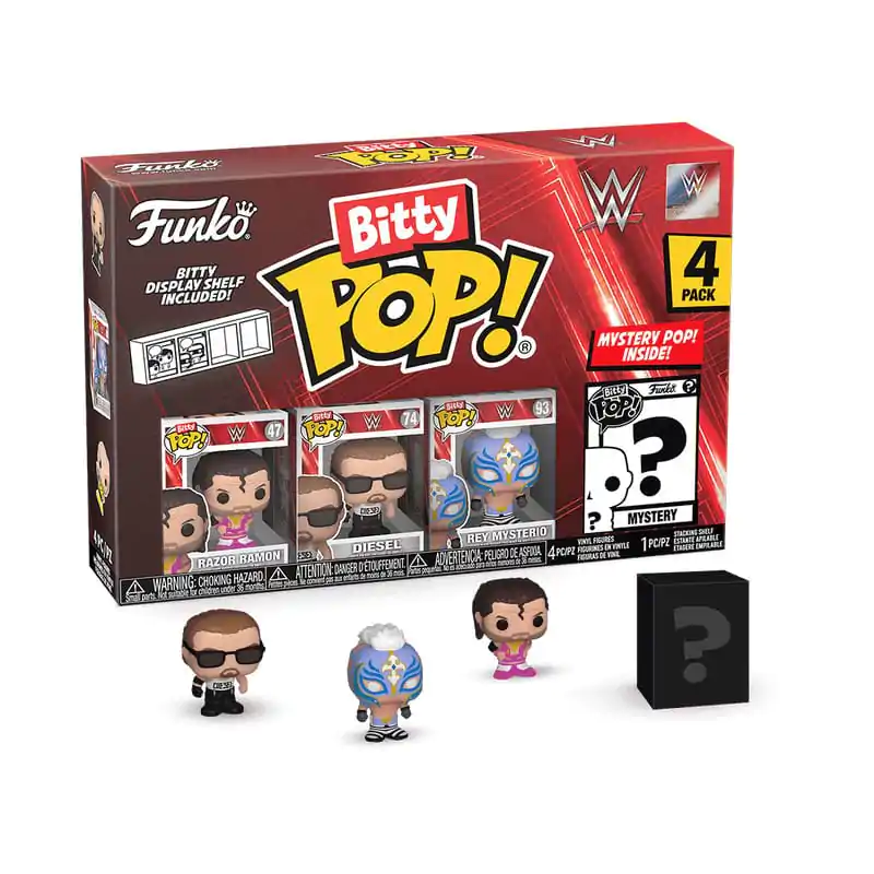 WWE Bitty Funko POP! Vinyl Figúrka 4-Pack Razor Ramon 2,5 cm produktová fotografia