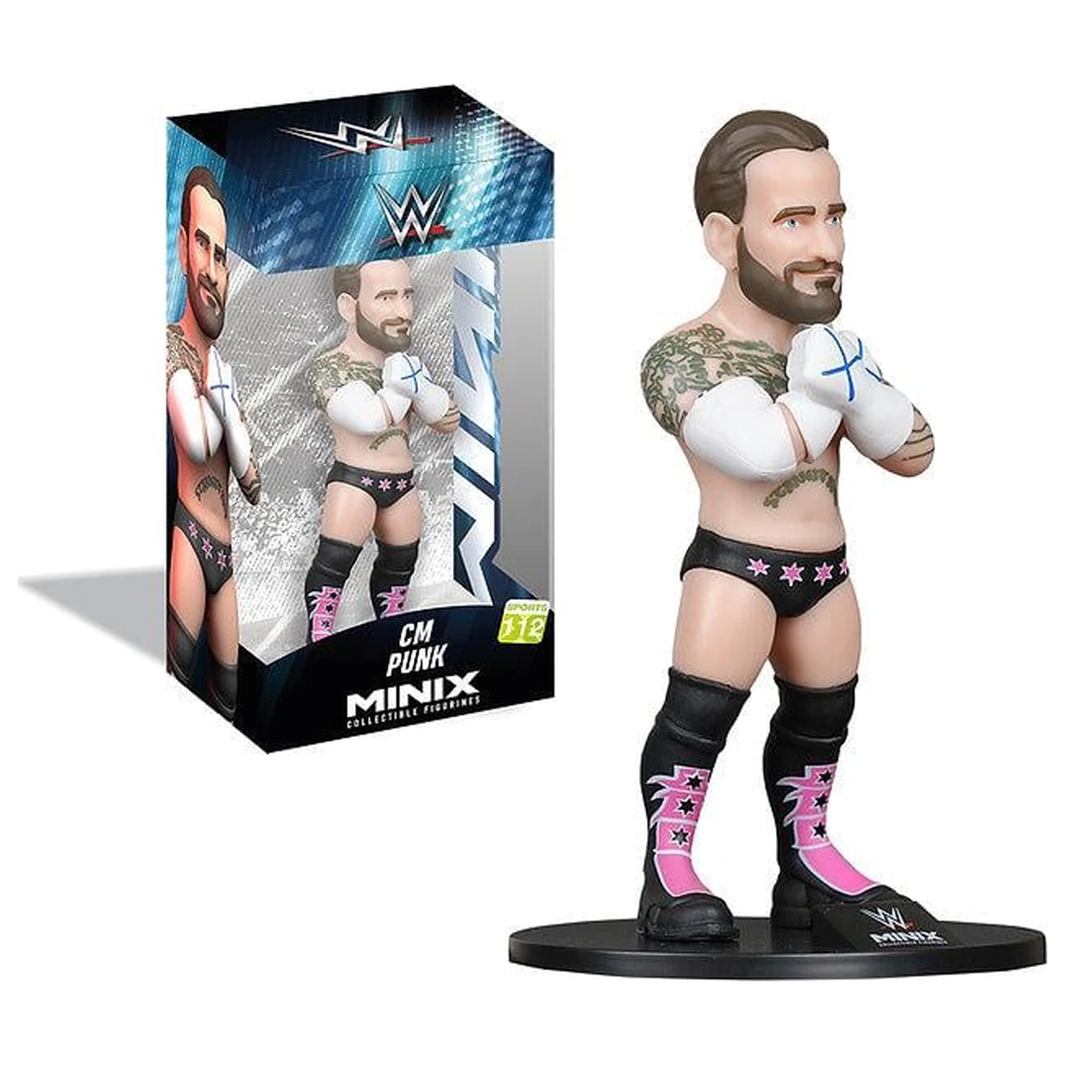 WWE CM Punk figúrka Minix 12 cm produktová fotografia