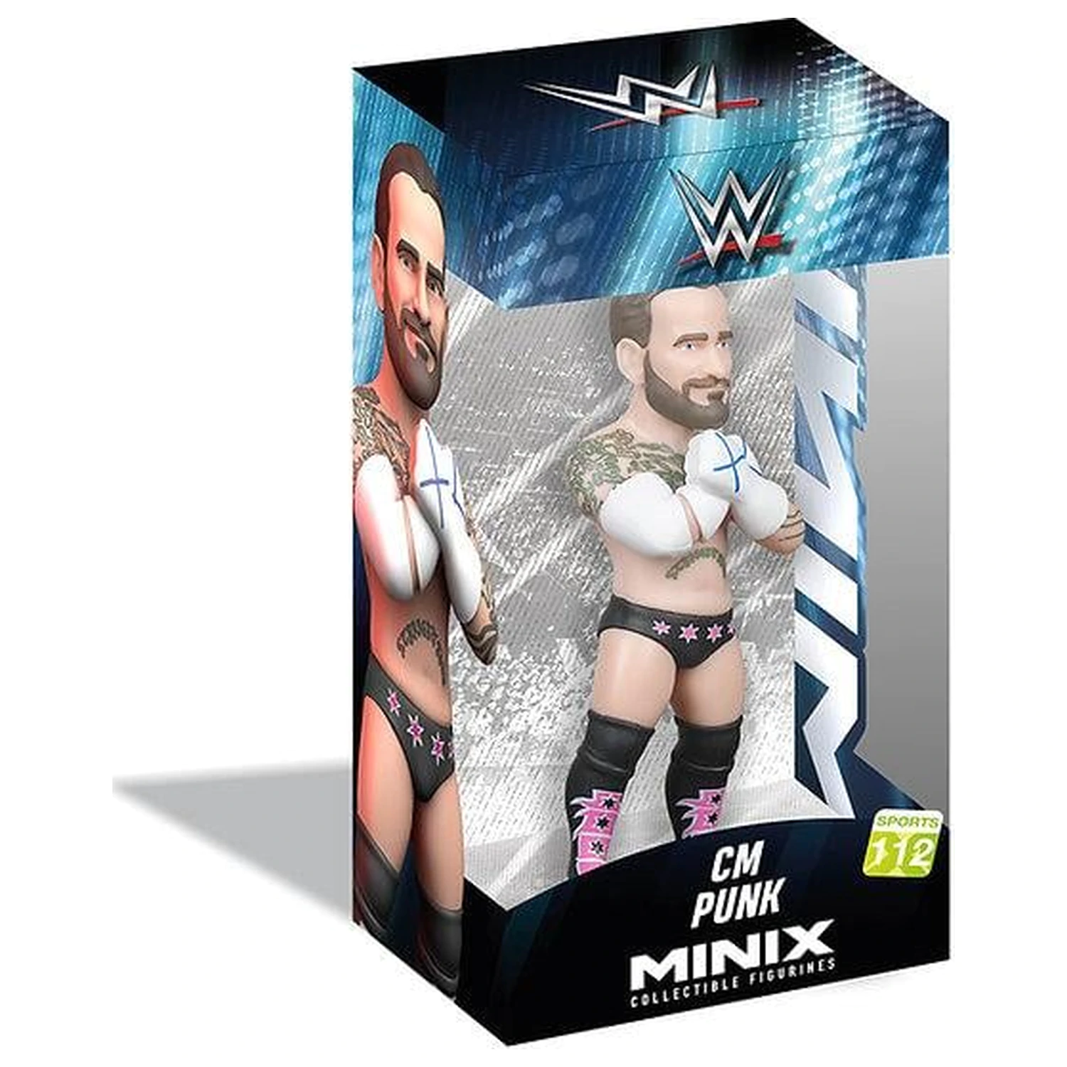 WWE CM Punk figúrka Minix 12 cm produktová fotografia