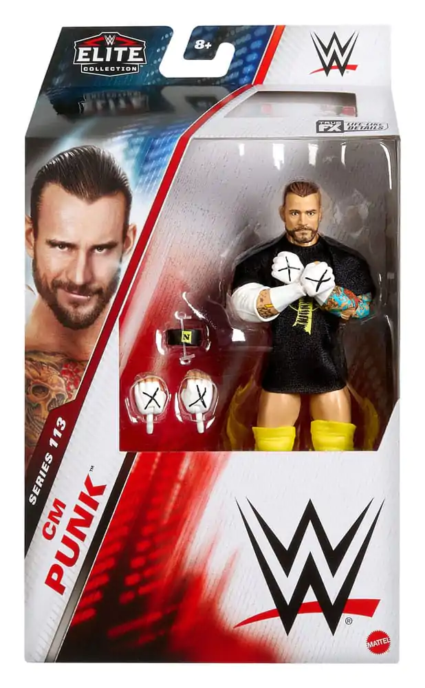 WWE Elite Collection akčná figúrka CM Punk 15 cm produktová fotografia
