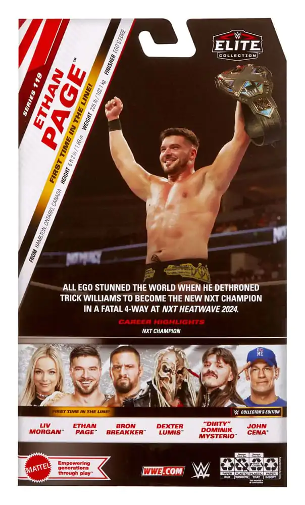 WWE Elite Collection Akčná figúrka Ethan Page 15 cm produktová fotografia