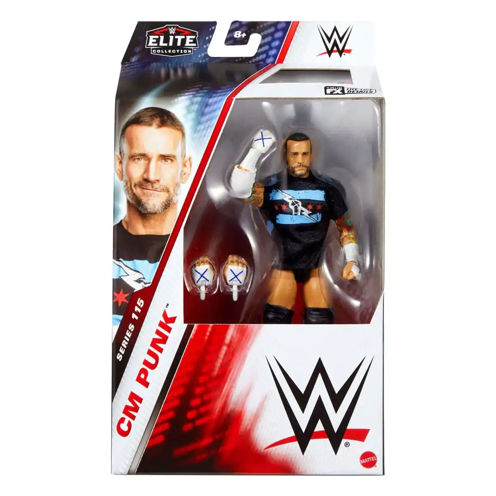 WWE Elite Collection akčná figúrka CM Punk 15 cm produktová fotografia
