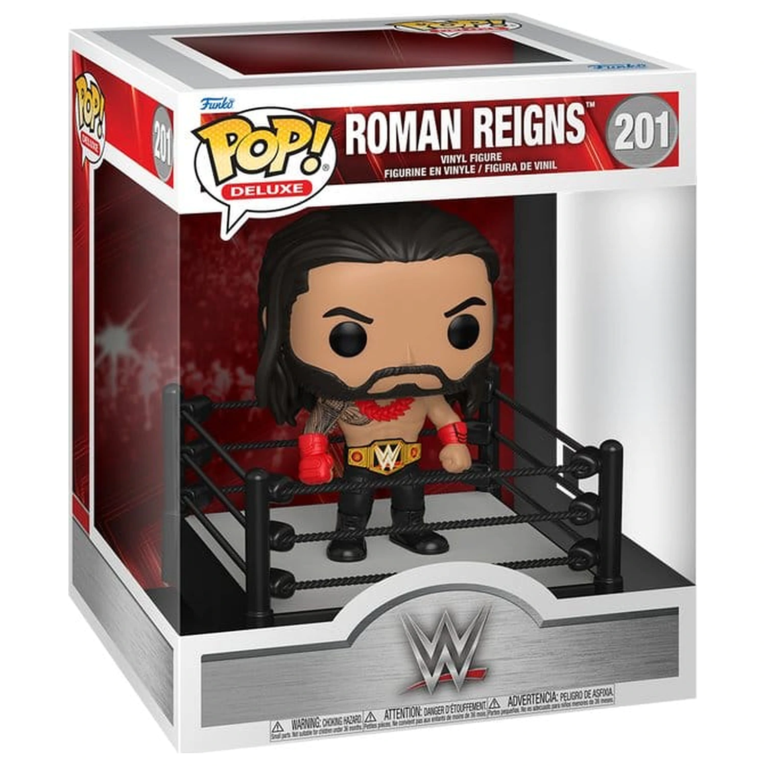 WWE Funko POP! Deluxe vinylová figúrka Roman Reigns in Ring 9 cm produktová fotografia