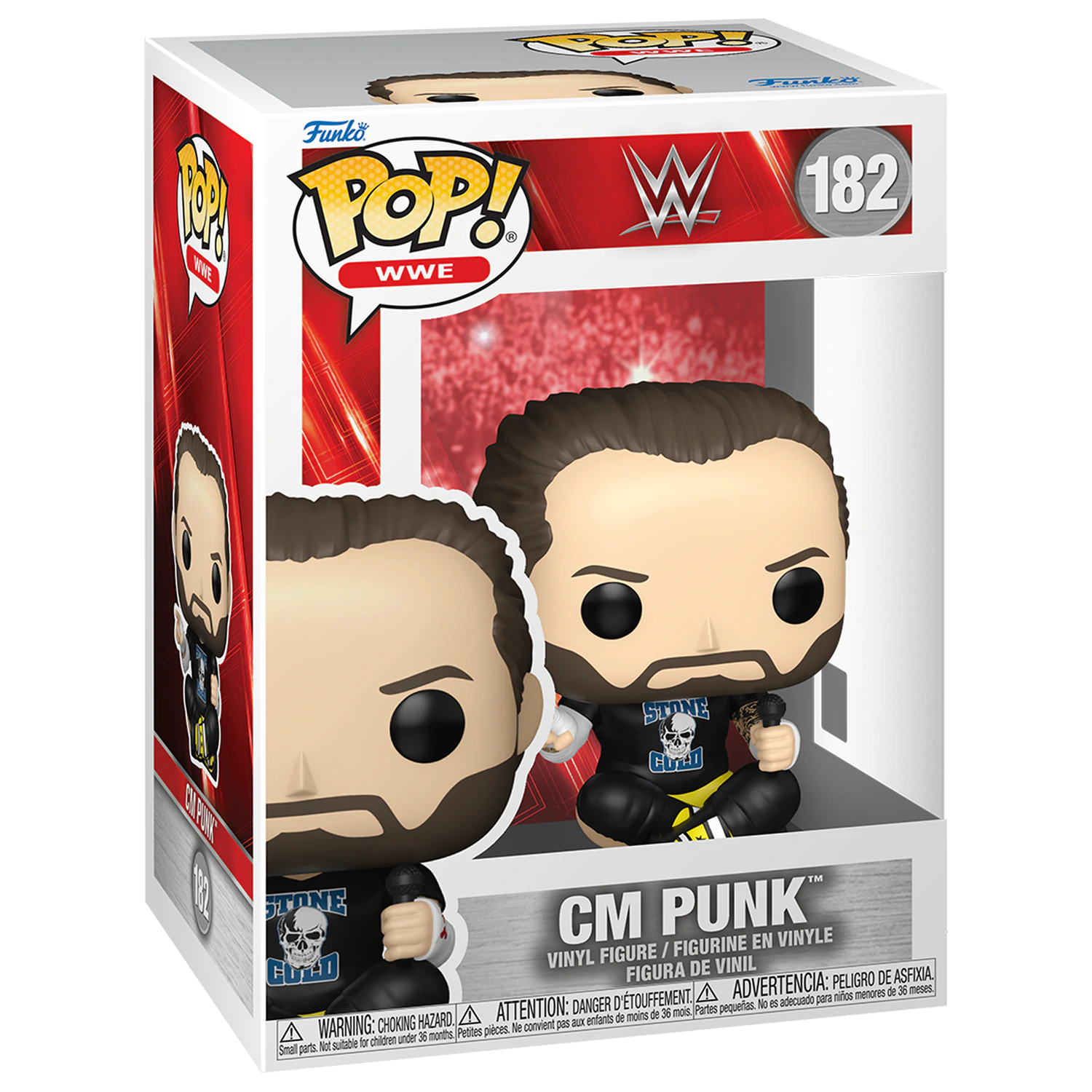 WWE Funko POP! Vinylová figúrka CM Punk 9 cm produktová fotografia