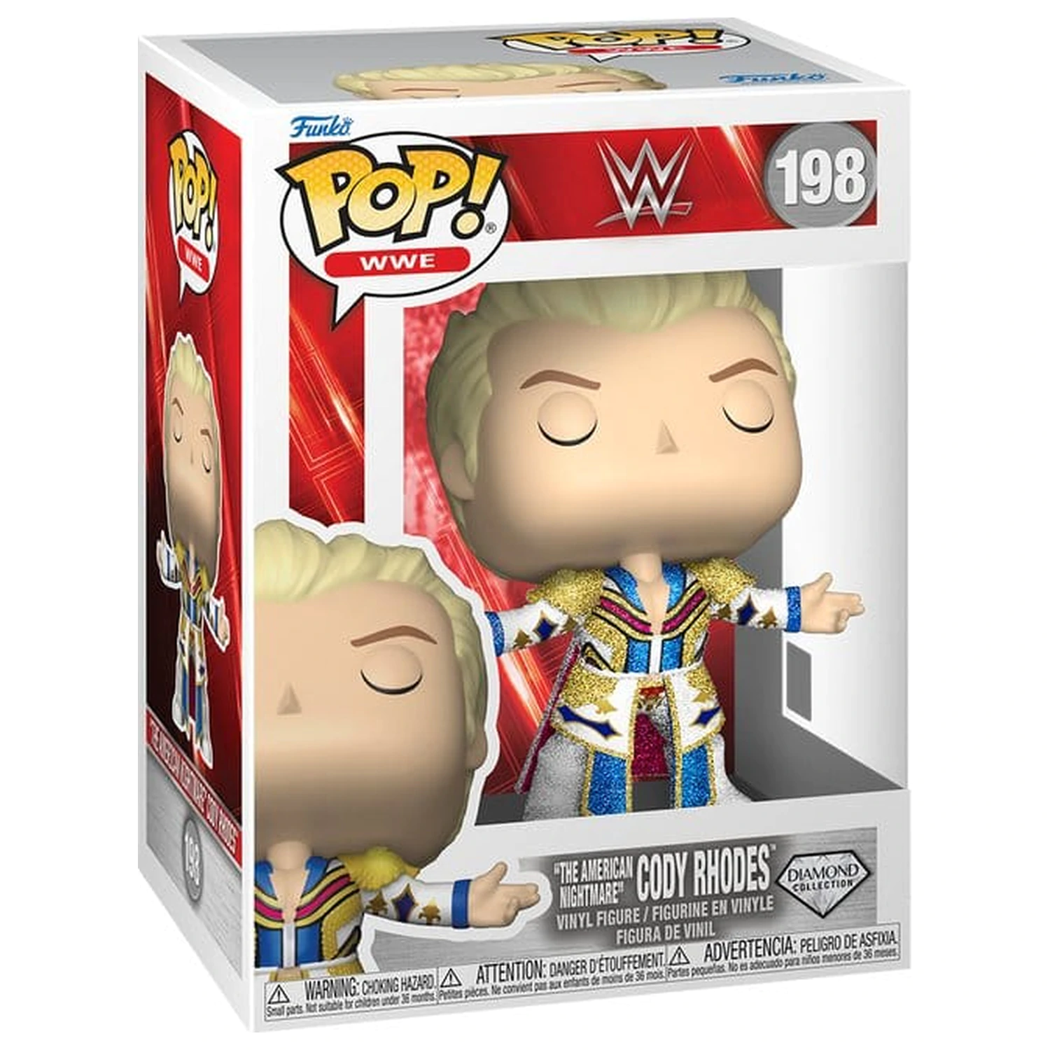 WWE Funko POP! Vinylová figúrka Cody Rhodes 9 cm produktová fotografia