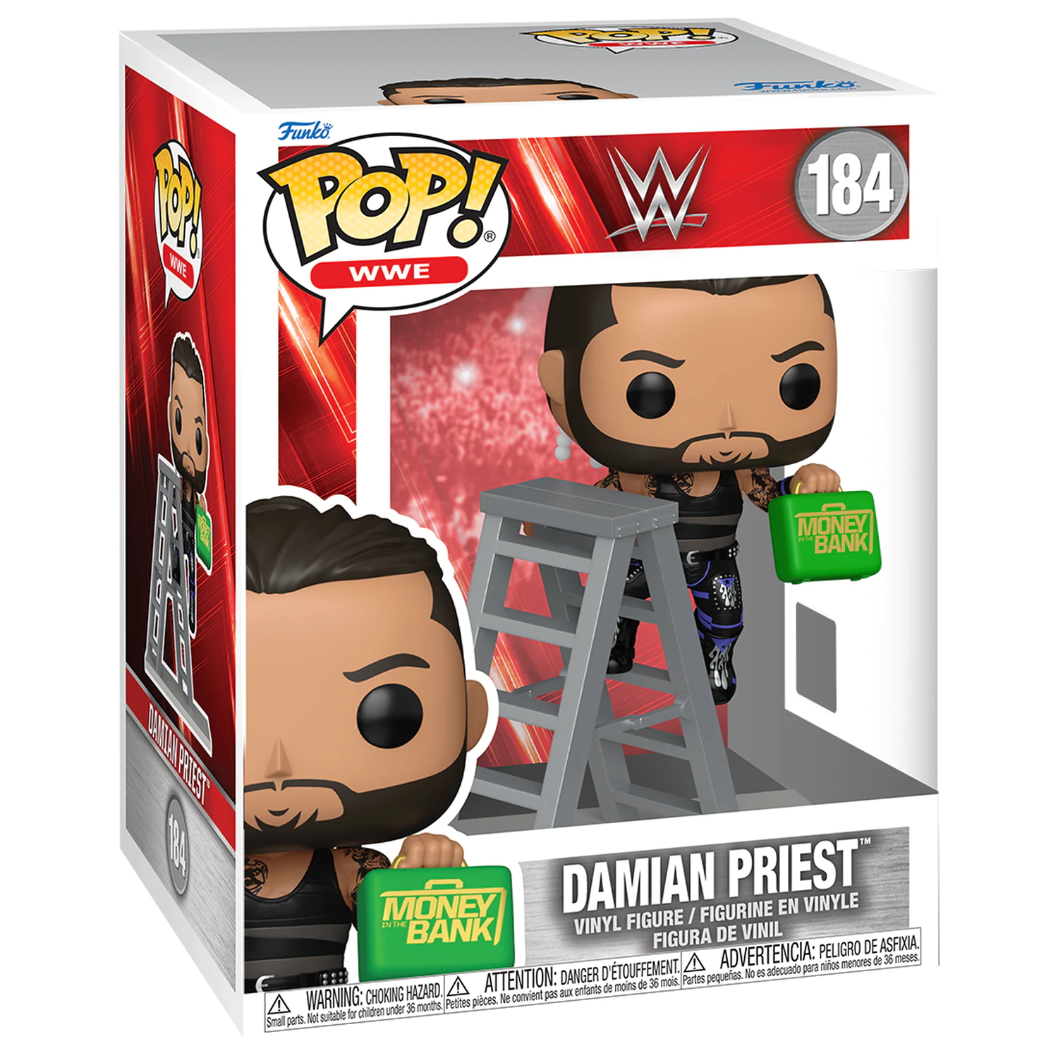 WWE Funko POP! Prémiová vinylová figúrka Damian Priest MITB 9 cm produktová fotografia