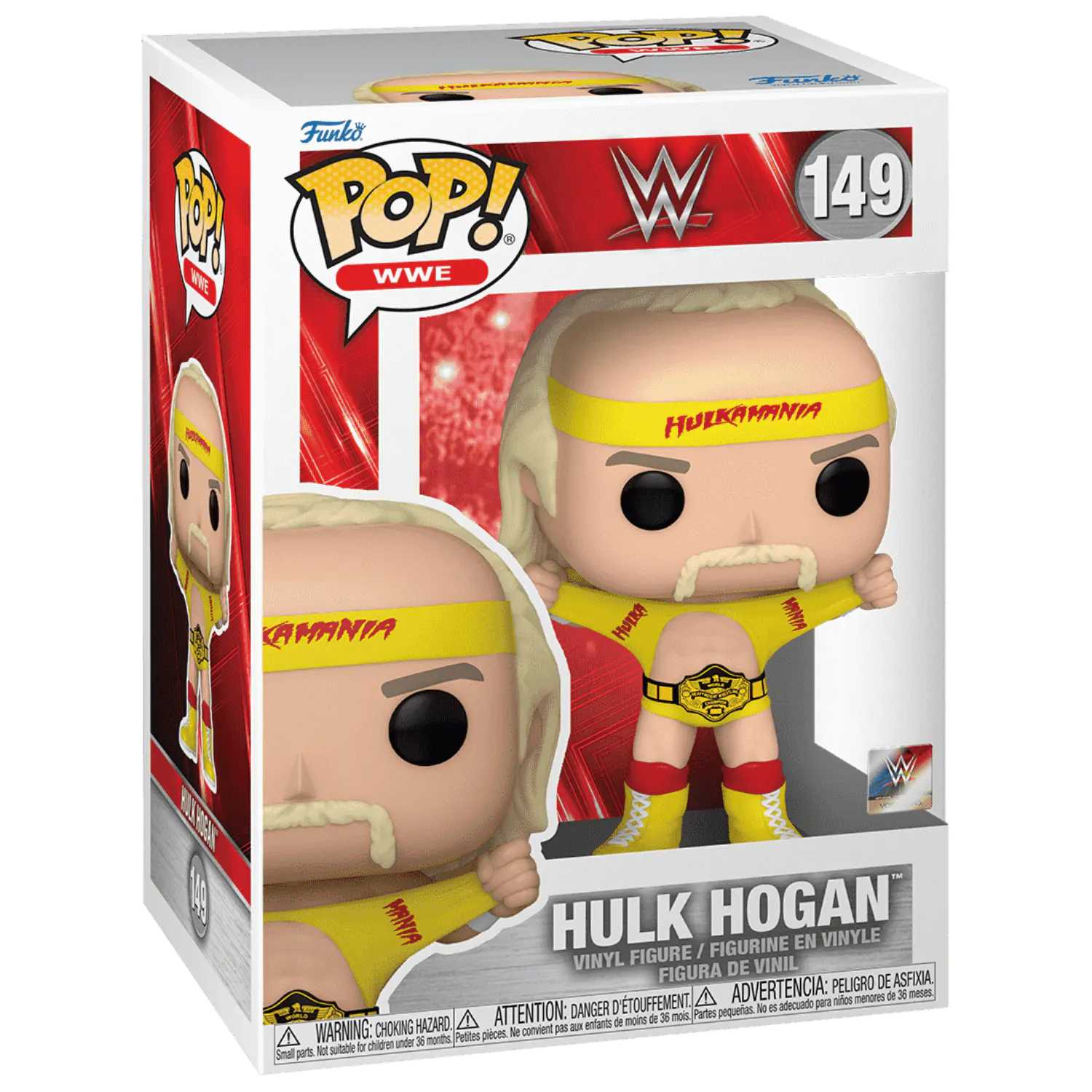 WWE Funko POP! Vinylová figúrka Hulkamania s opaskom 9 cm produktová fotografia
