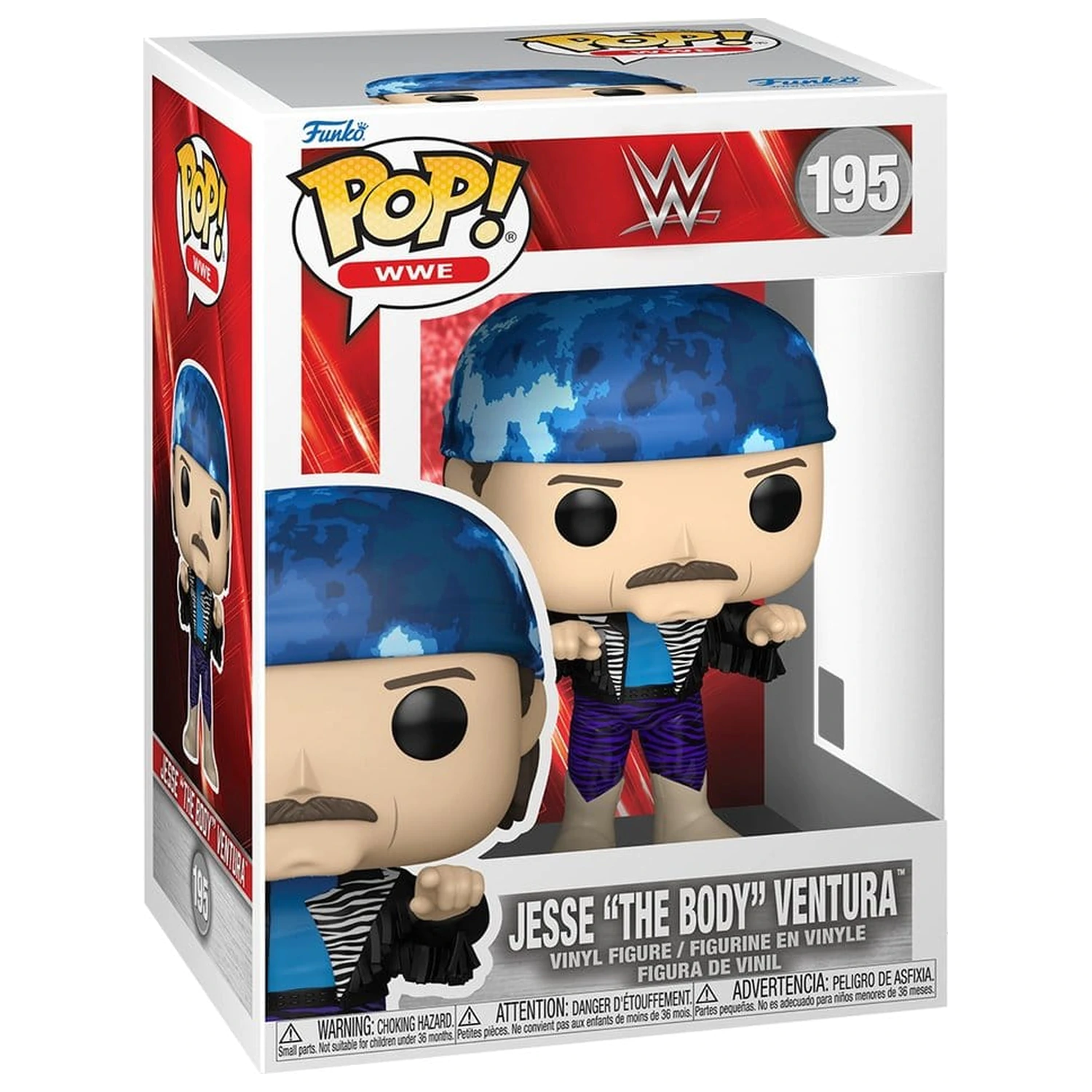 WWE Funko POP! vinylová figúrka Jesse "The Body" Ventura 9 cm produktová fotografia