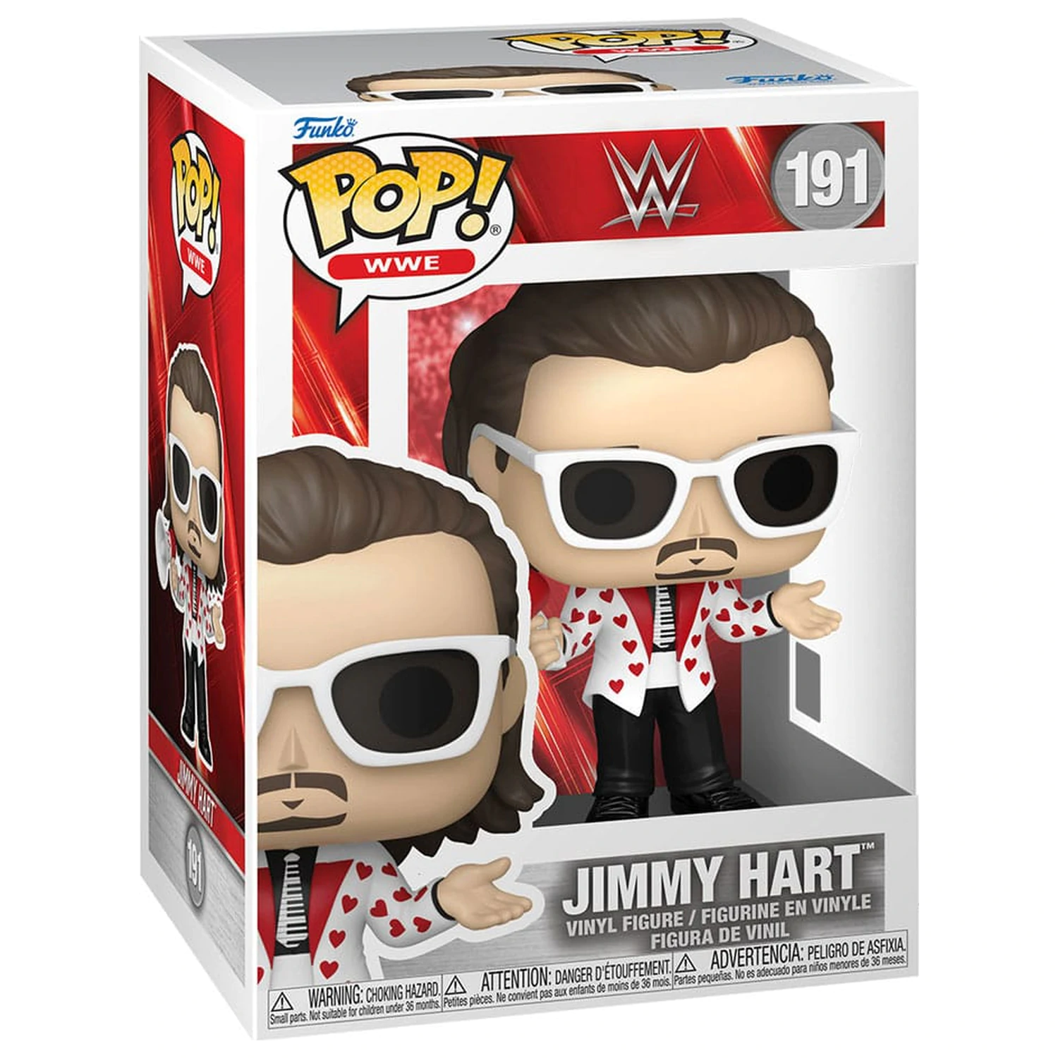 WWE Funko POP! Vinylová figúrka Jimmy Hart 9 cm produktová fotografia