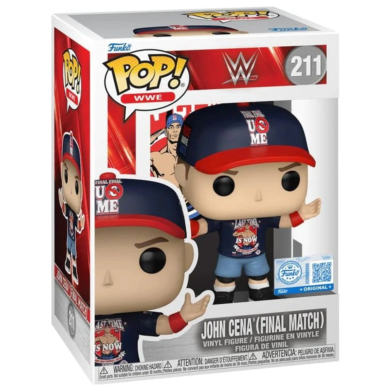 WWE Funko POP! Vinylová figúrka John Cena (Final Match) 9 cm produktová fotografia