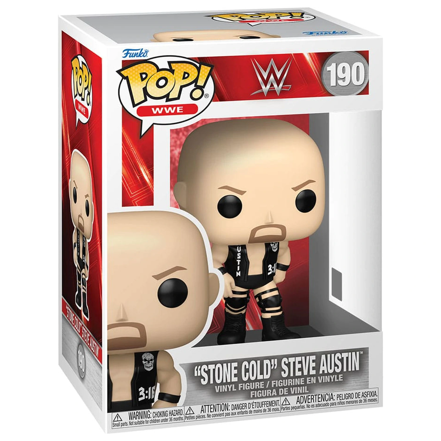 WWE Funko POP! Vinylová figúrka "Stone Cold" Steve Austin 9 cm produktová fotografia