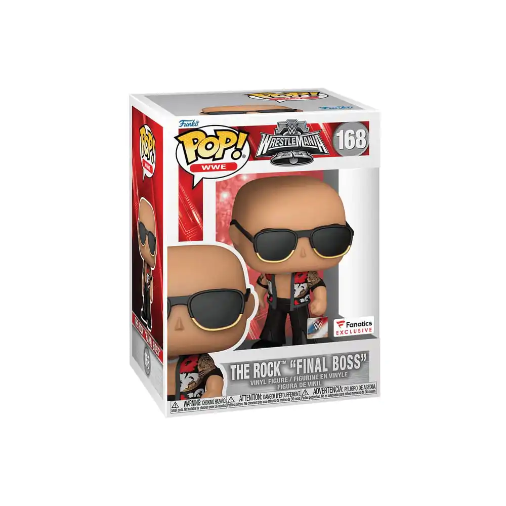 WWE Funko POP! Vinylová figúrka The Rock- Final Boss (WrestleMania 40) 9 cm produktová fotografia