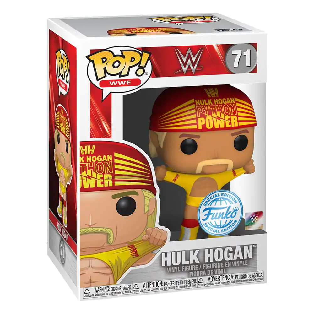 WWE Funko POP! vinylová figúrka Wrestlemania 3 - Hulk Hogan exkluzívne, 9 cm termékfotó