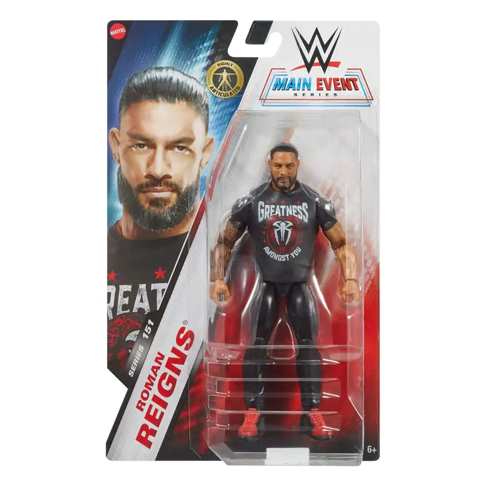 WWE Main Event Series akčná figúrka Roman Reigns 15 cm produktová fotografia