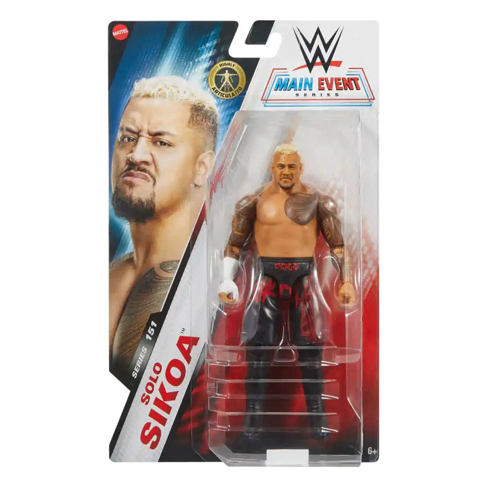 WWE Main Event Series akčná figúrka Solo Sikoa 15 cm produktová fotografia