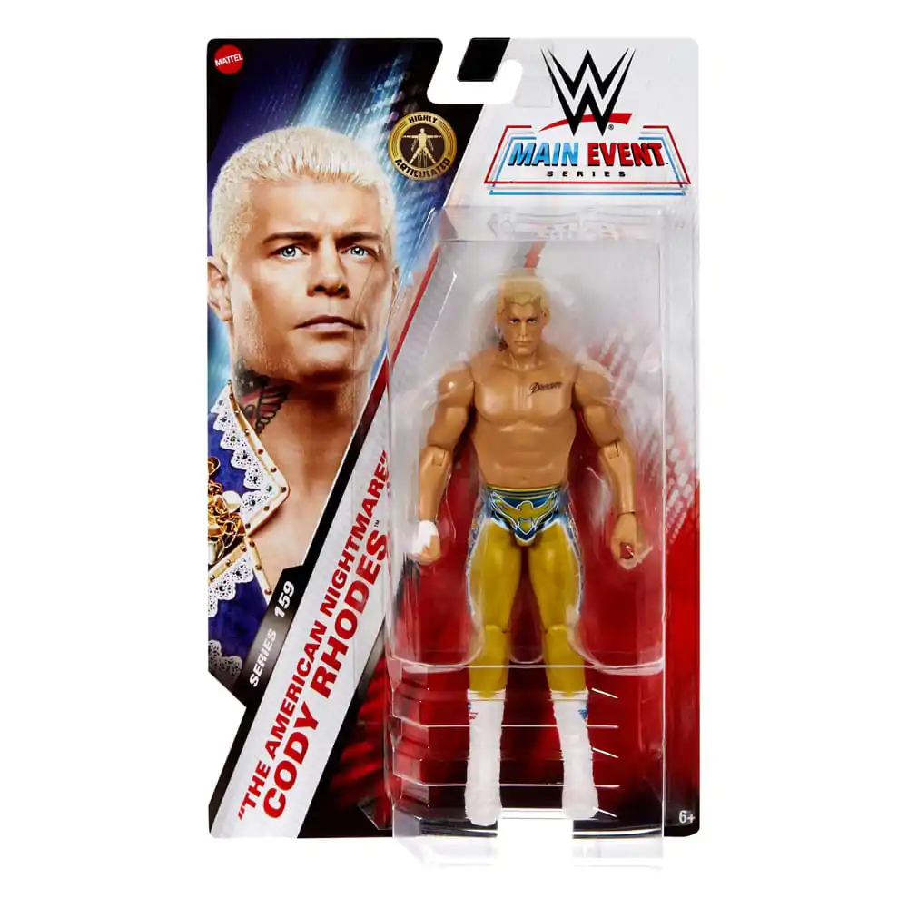 WWE Main Event Series akčná figúrka "The American Nightmare" Cody Rhodes 15 cm produktová fotografia