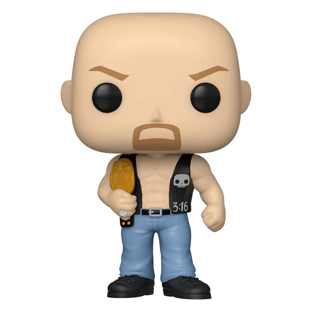 WWE POP! Vinyl figurka SC Steve Austin s opaskom 9 cm termékfotó