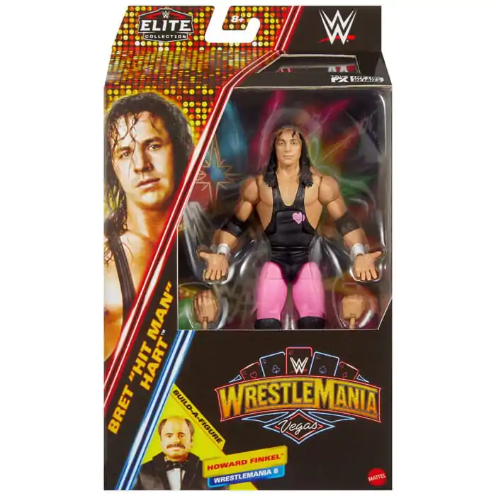 WWE WrestleMania Elite Collection akčná figúrka Bret 